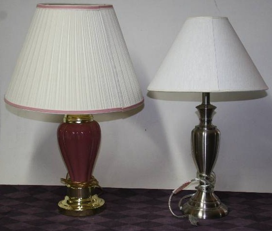 lot 35 image: Two Table Lamps