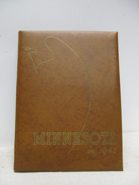 lot 116 image: Vintage 1943 MN Gophers Yearbook