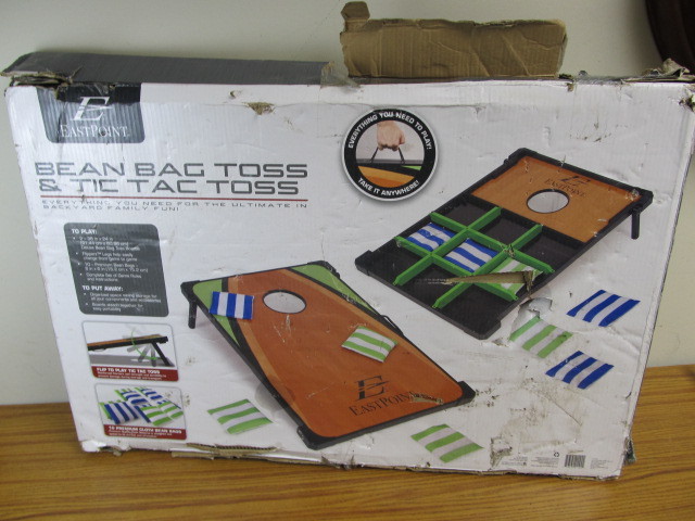 lot 134 image: Unused Outdoor Bean Bag Toss Game in Box