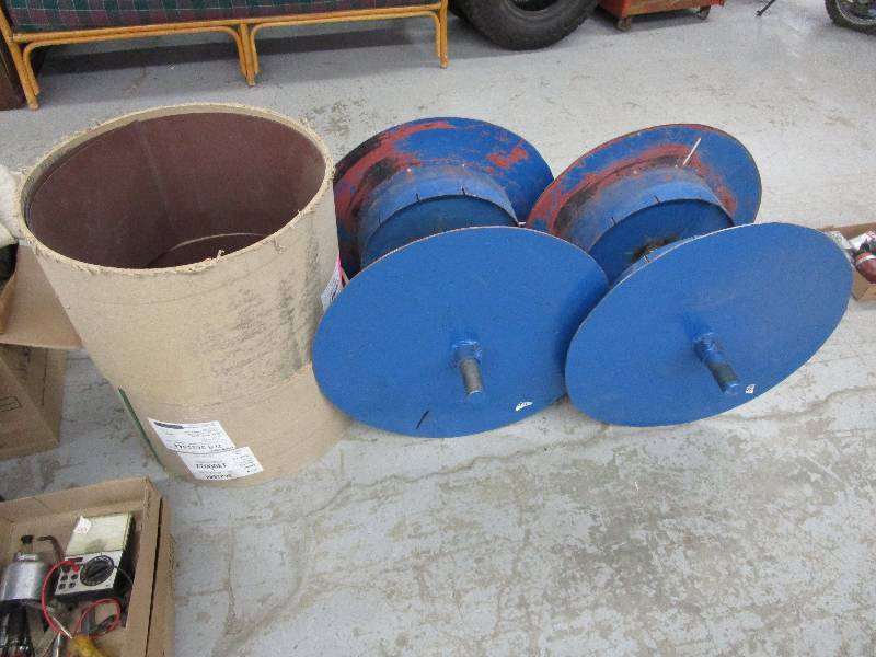 lot 10 image: Attachments for #1 Steel Gutter Maker