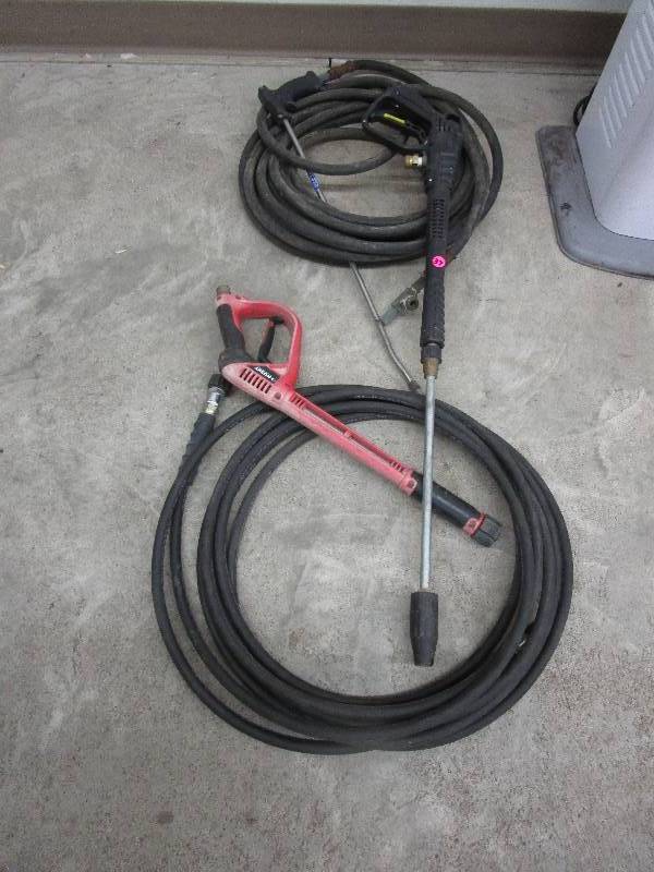 lot 37 image: Pressure Washer Hoses & Handles
