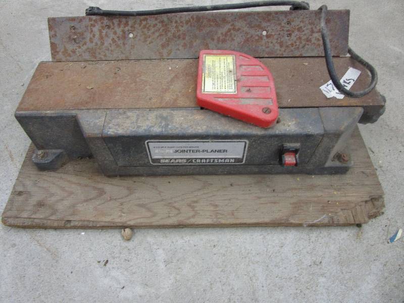 lot 72 image: Jointer Planer and Sears Roebuck Saw Tested and Work