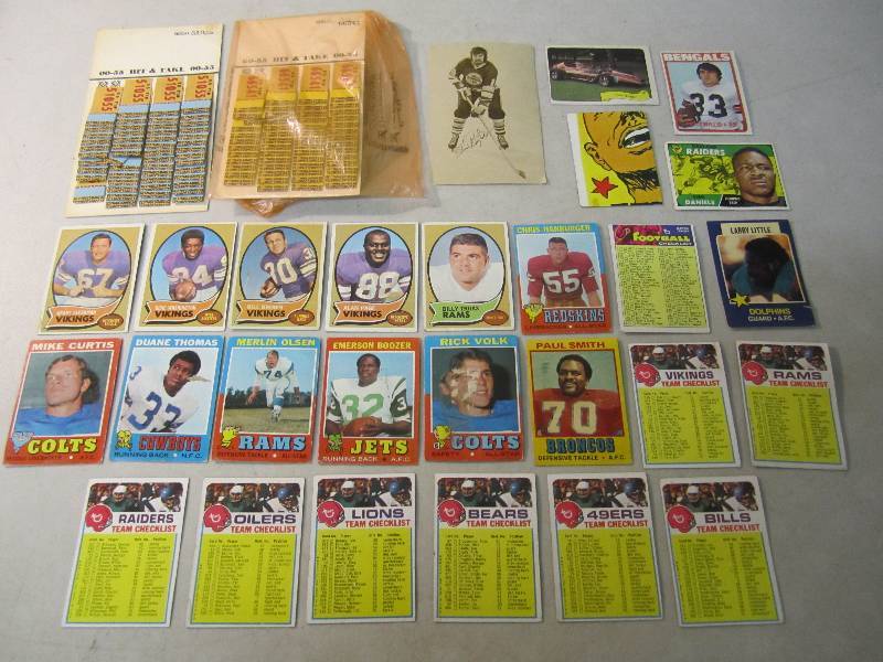 Lot of Football Cards and other Mis...