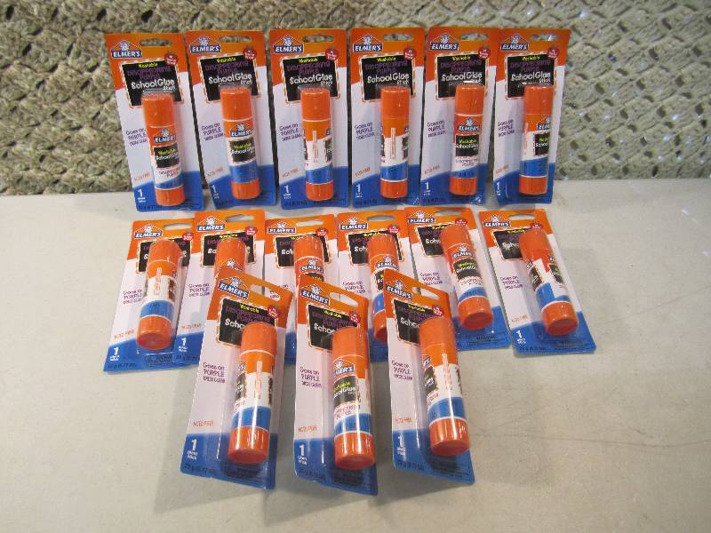 Lot of 15 Elmers Disappearing Purpl...