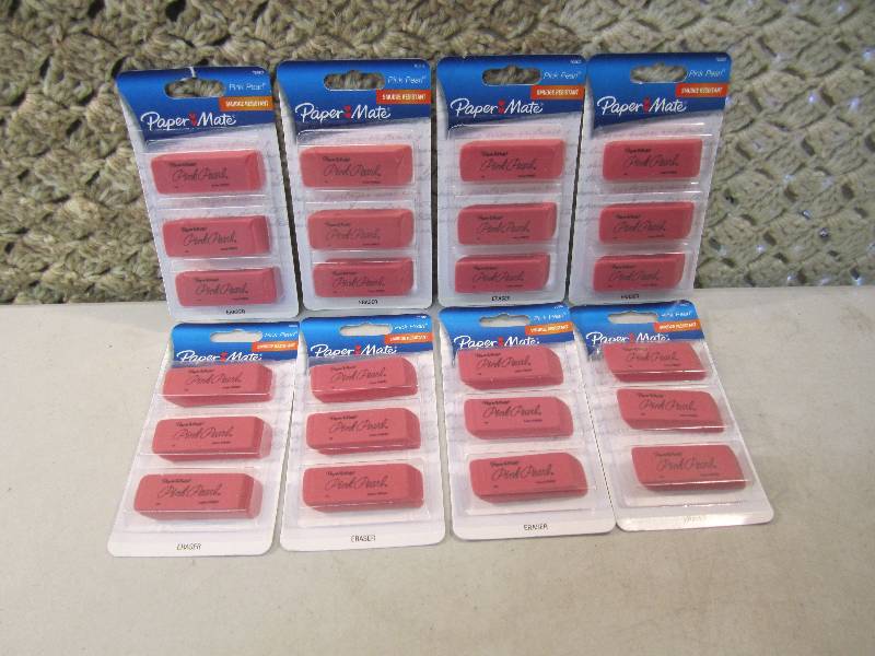 Lot of 8 - 3-Packs Paper Mate Pink ...