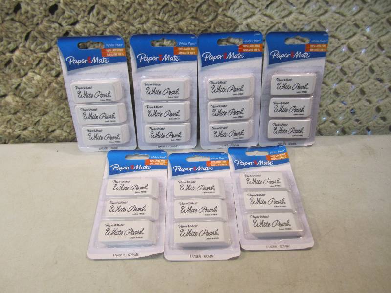 Lot of 7 - 3-Packs Paper Mate White...