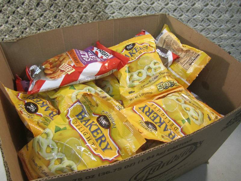 Large Lot of Misc Bags of Chips Pre...
