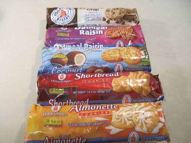 Lot of 5 Packs of Misc Cookies Choc...