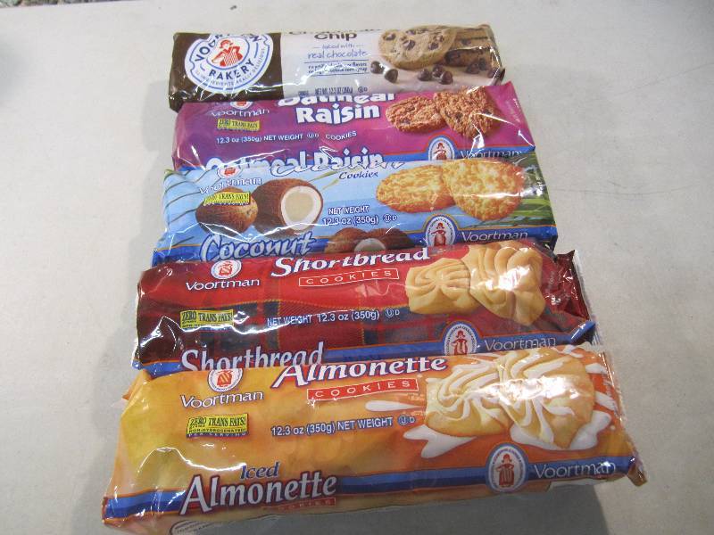 Lot of 5 Packs of Misc Cookies Choc...