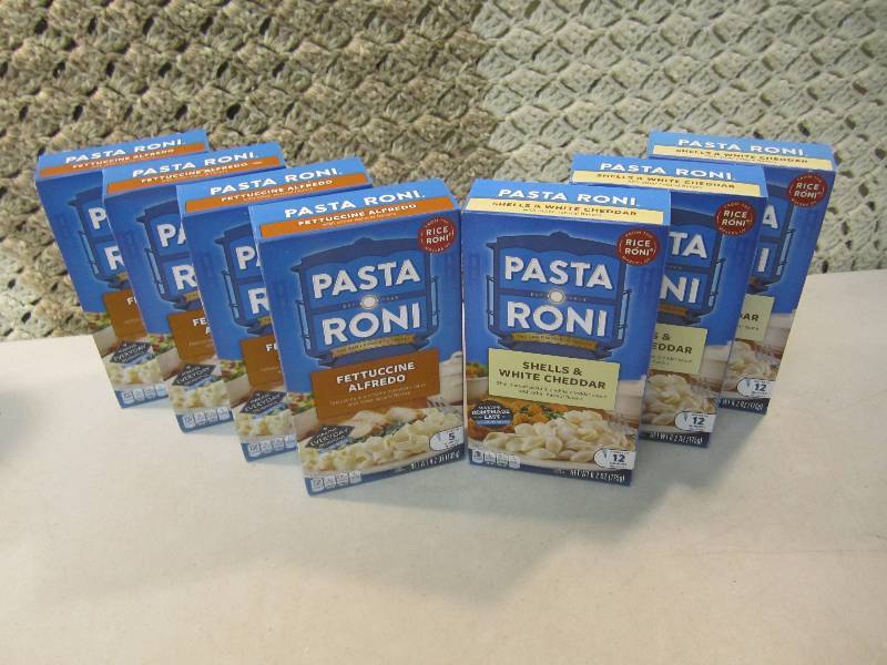 Mixed Lot of 7 Boxes Pasta Roni Fet...