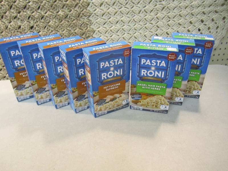 Mixed Lot of 8 Boxes Pasta Roni Fet...