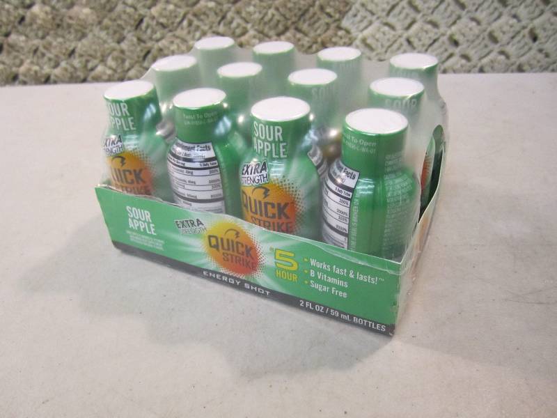 Pack of 12 Quick Strike 5 Hour Ener...