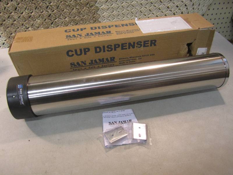 San Jamar Pull Type Cup Dispenser H...