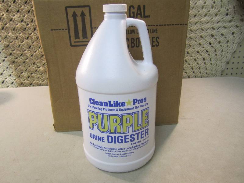 Lot of 4 Purple Urine Digester Lave...
