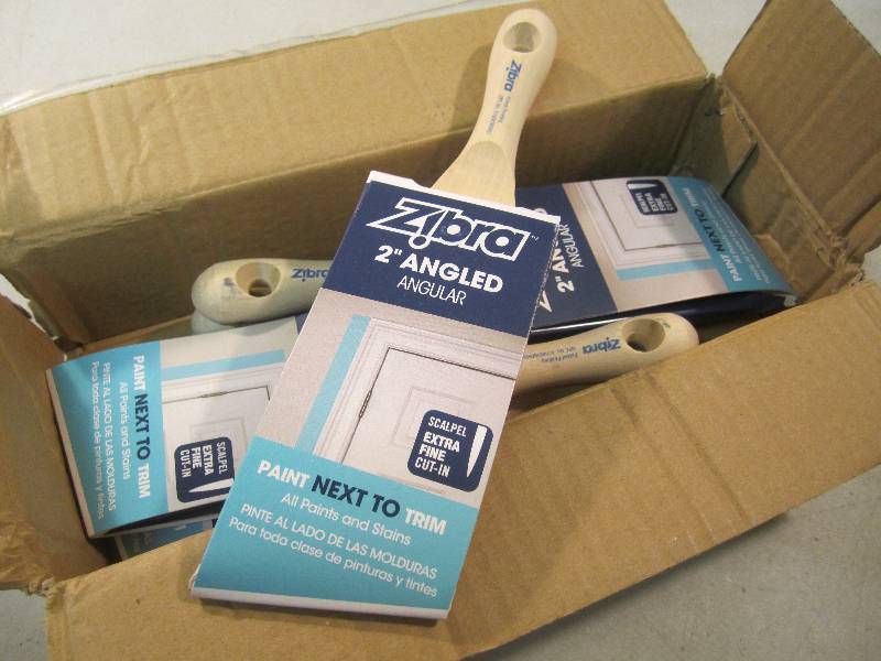 Box with 5 Zibra 2 inch Angled Sash...