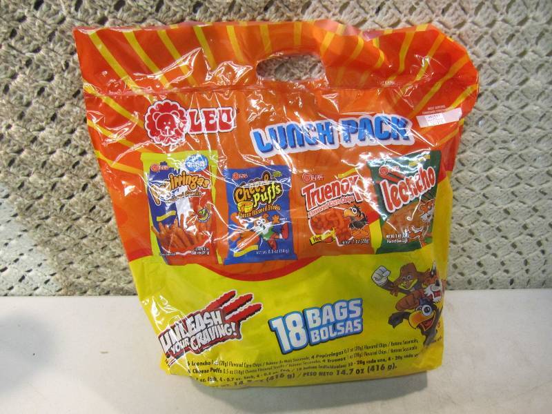 Leo 18 Bag Lunch Pack Snacks and Ch...
