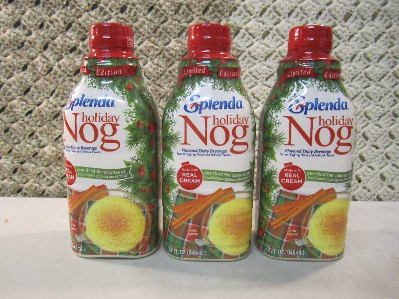Lot of 3 Bottles Splenda Holiday No...