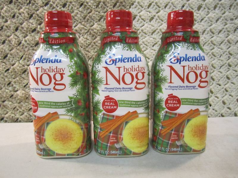 Lot of 3 Bottles Splenda Holiday No...