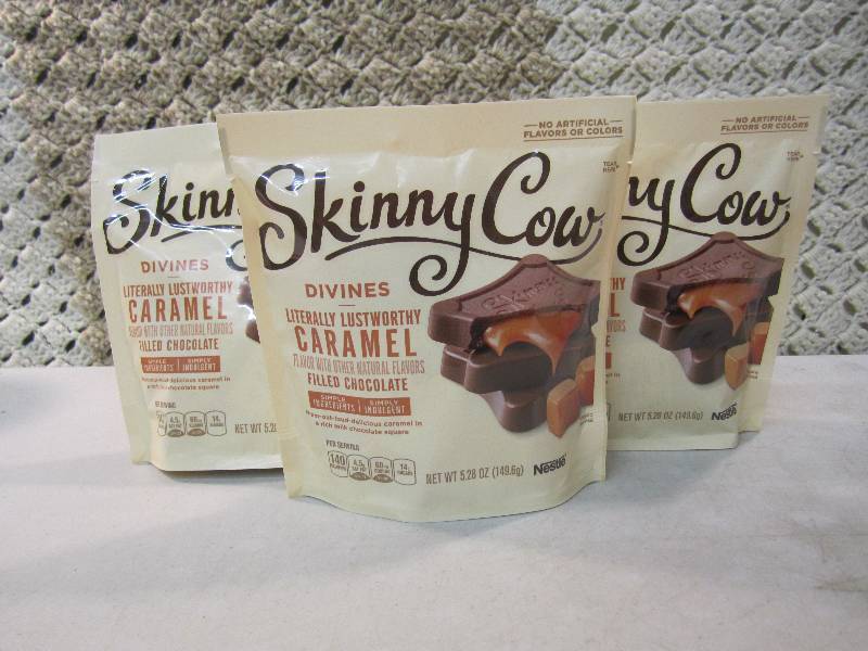 Lot of 3 Bags Skinny Cow Divines Ca...