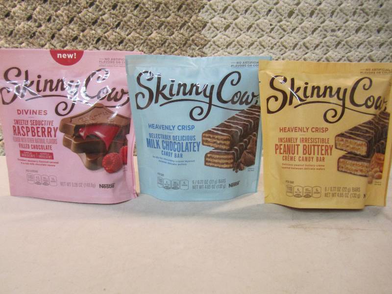 Mix Lot of 3 Bags Skinny Cow Chocol...