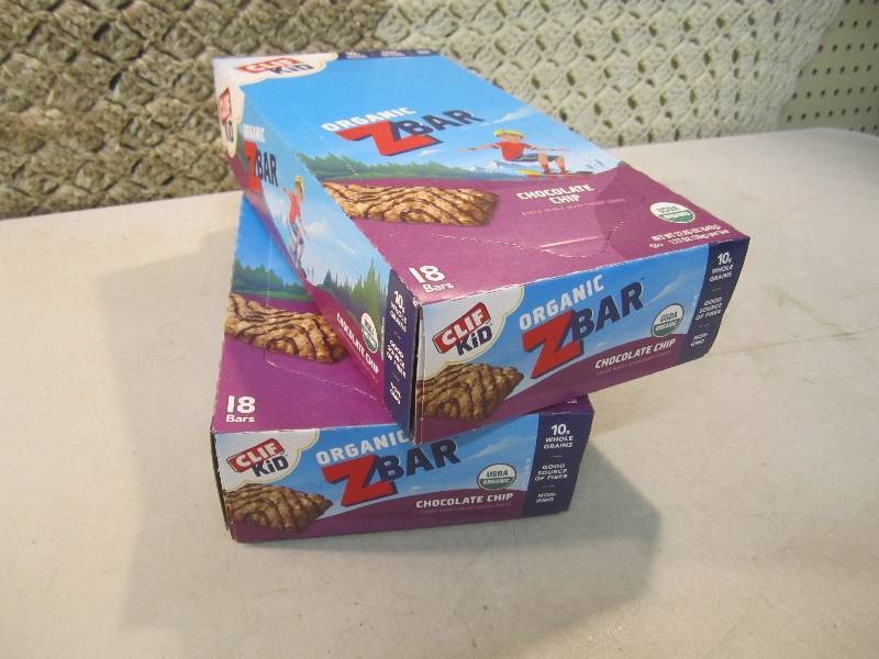 2 Boxes with 18 Bars each Clif Kid ...