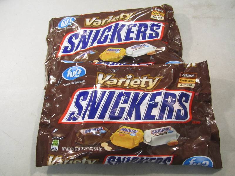2 Big Bags Variety Snickers Fun Siz...
