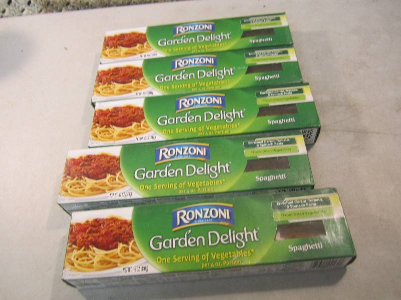 Lot of of 5 Boxes Ronzoni Garden De...