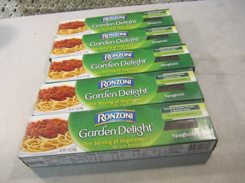 Lot of of 5 Boxes Ronzoni Garden De...
