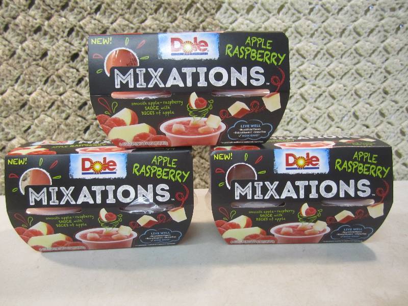 Lot of 3 - 4-Packs Dole Mixations F...