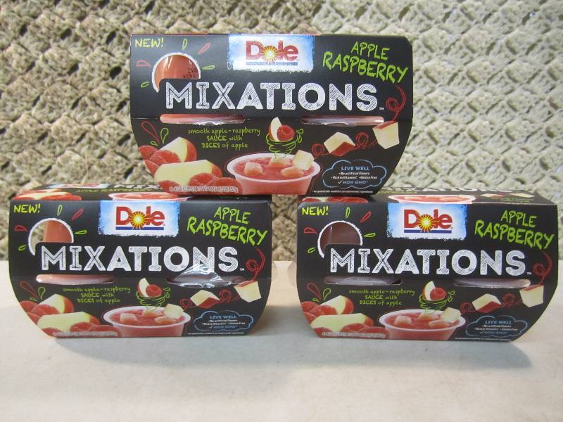 Lot of 3 - 4-Packs Dole Mixations F...