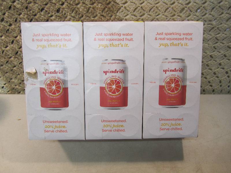 Lot of 3 - 8 Packs Spindrift Sparkl...