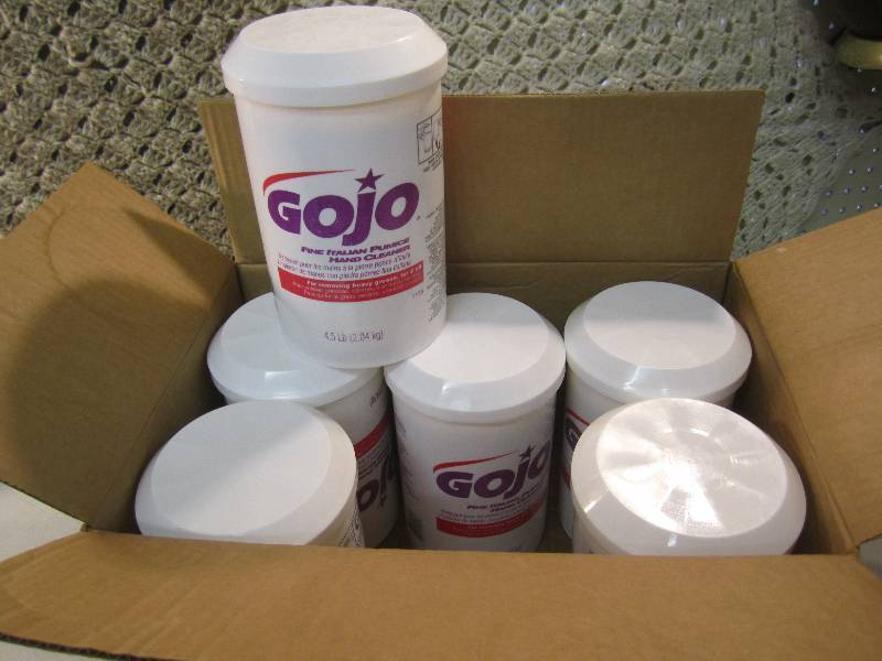 Case of 6 Tubs Gojo Fine Italian Pu...