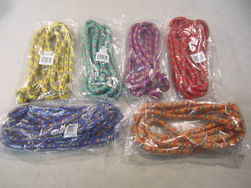 Lot of 6 - 8 foot 38 Nylon Rope  ...