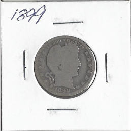 lot 60 image: 1899 Barber Quarter