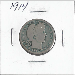 lot 63 image: 1914 Barber Quarter
