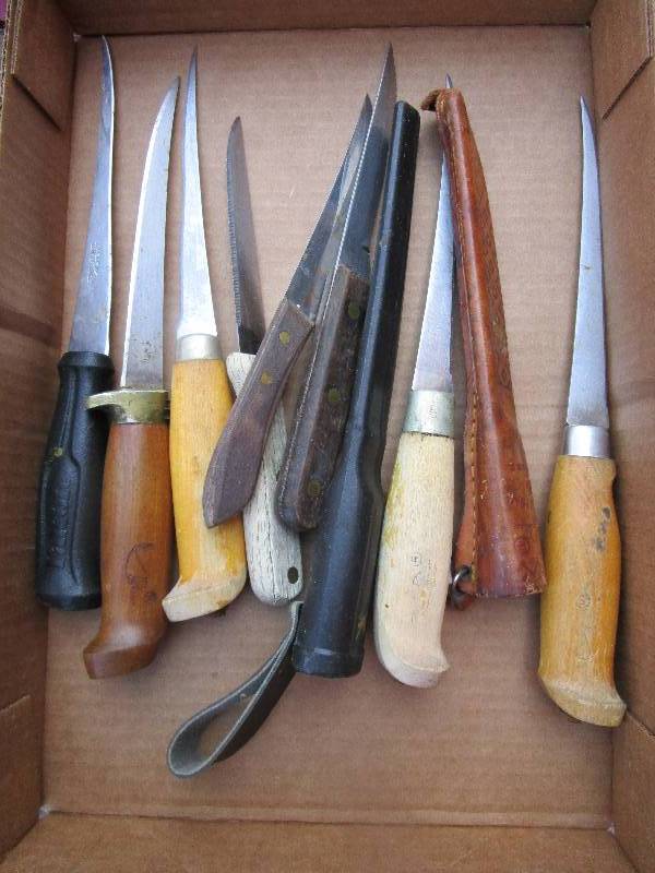Box of Fillet Knives