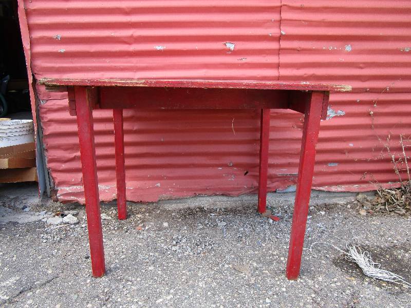 Folding Wood Table 35 12 x 27 34