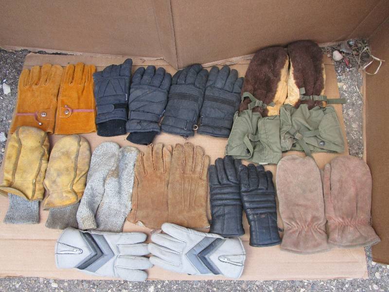 Box of Gloves and Choppers