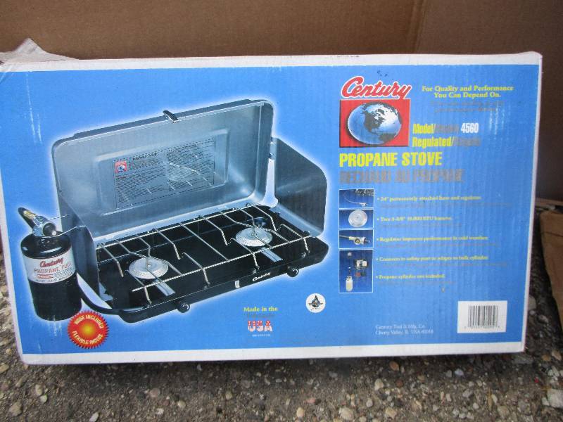 Century Model 4560 Propane Stove in Box