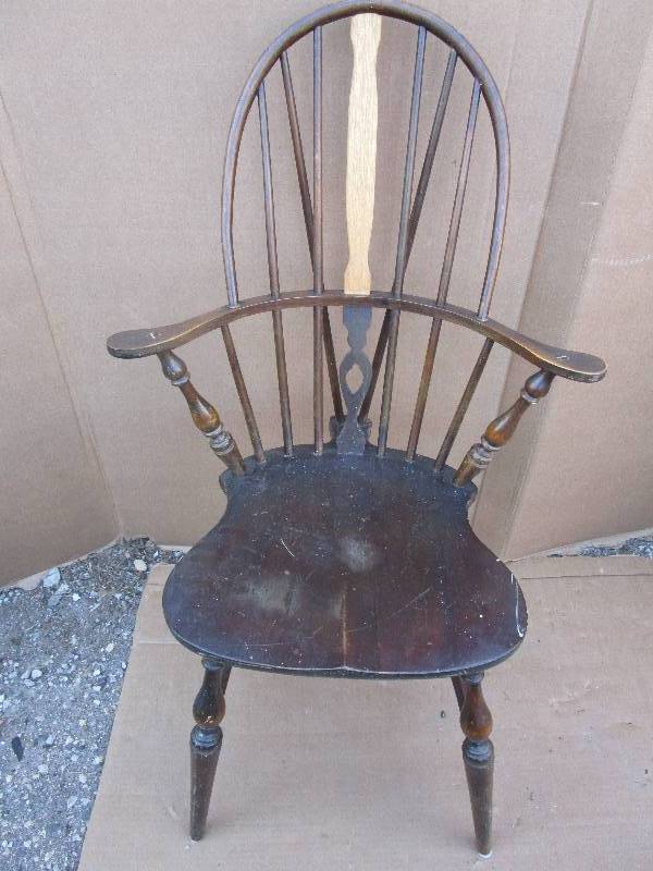 Wooden Chair with repair