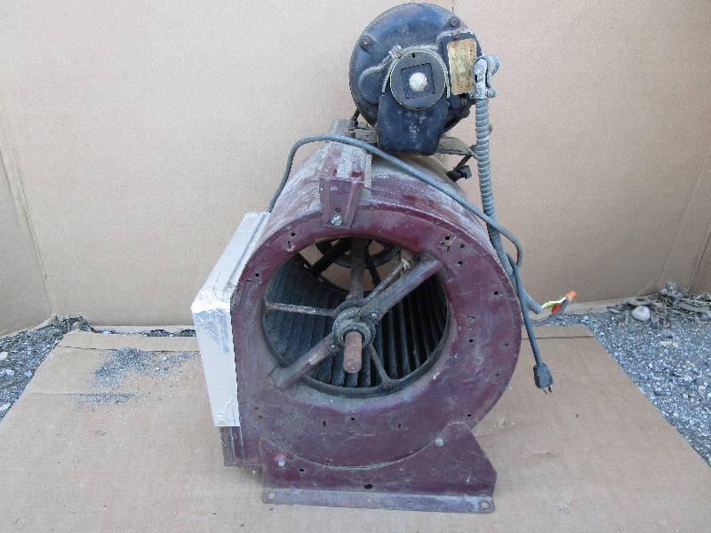 Squirrel Fan converted for Drying Floors works