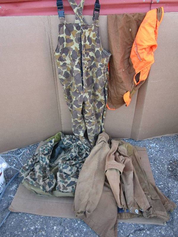 Hunting Clothes sizes in Pictures