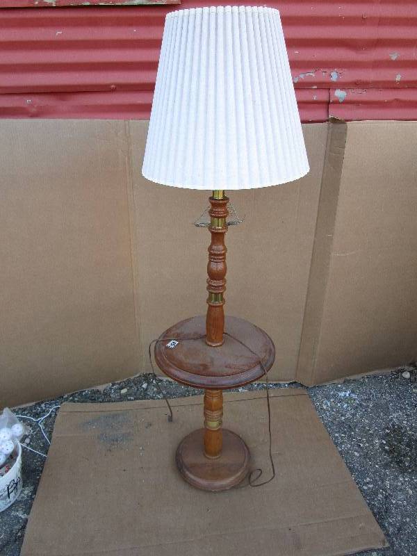 Wood Floor Lamp