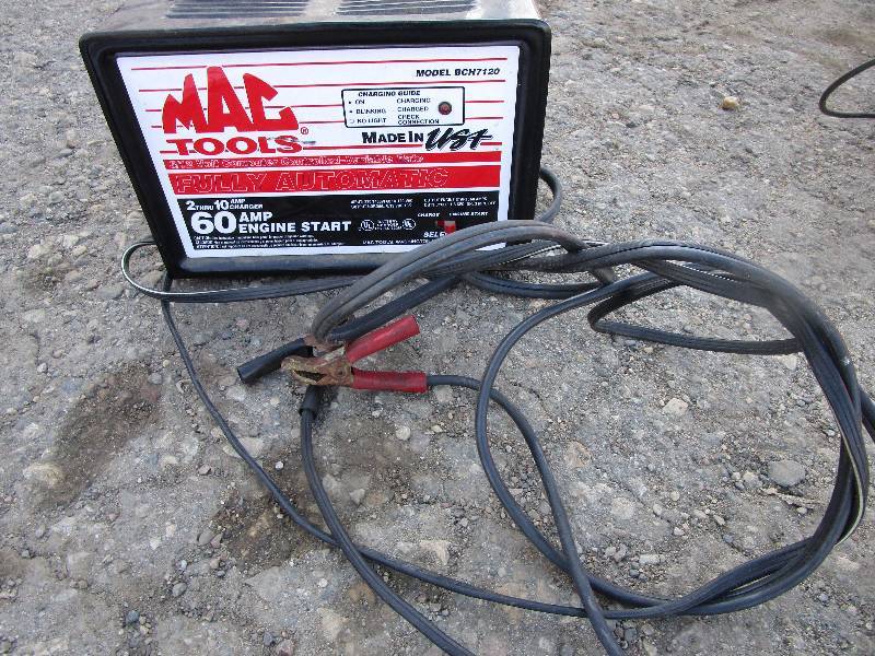 Mac Tools 60 Amp Battery Charger Tested works