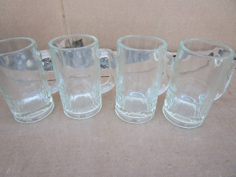 Heavy Glass Beer Mugs and Margarita Glasses