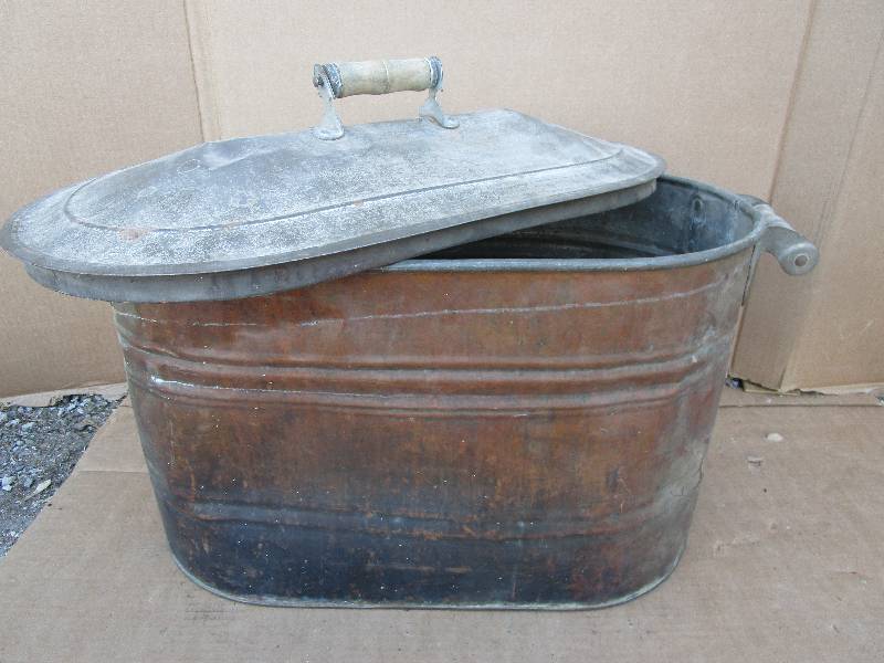 Copper Boiler and Cover