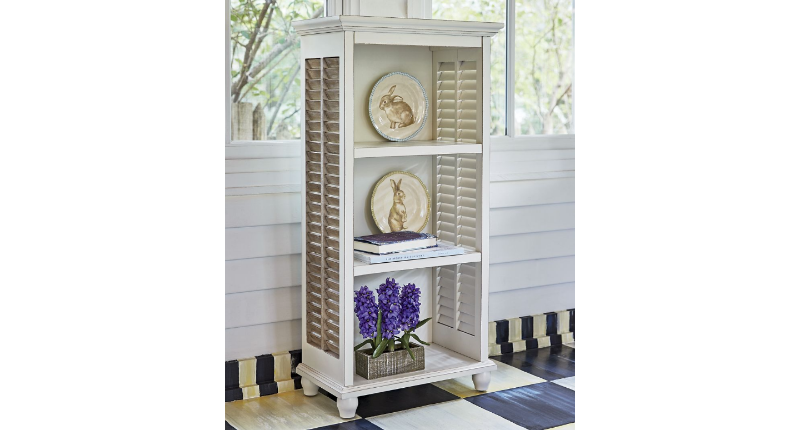 lot 244 image: White Rustic Shelf open box Retail ...