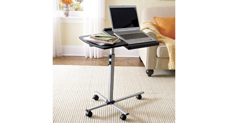 lot 264 image: Adjustable Rolling Laptop Table ope...