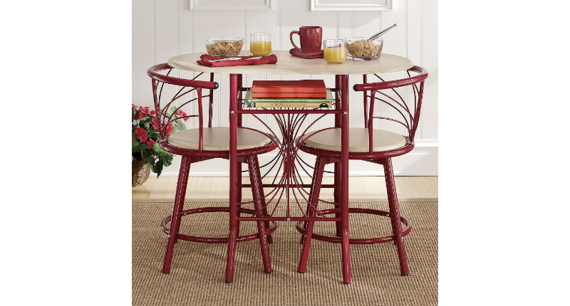 lot 266 image: Red Bistro Table(only) open box Ass...