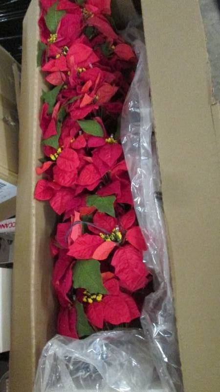 lot 9 image: Poinsettia Tree ...